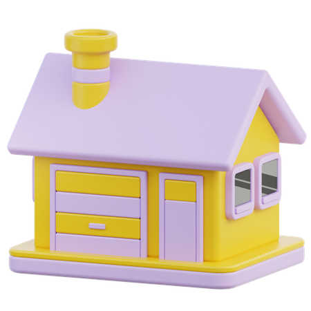 Assurance habitation  3D Icon