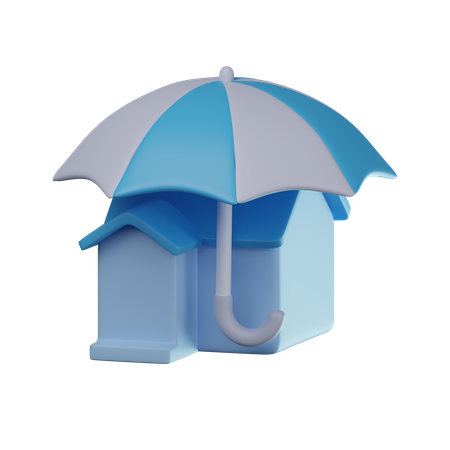 Assurance habitation  3D Icon