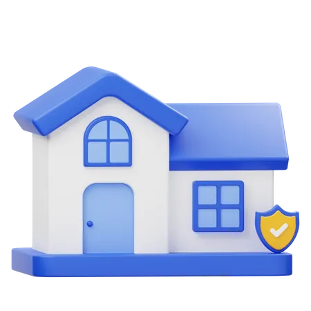 Assurance habitation  3D Icon