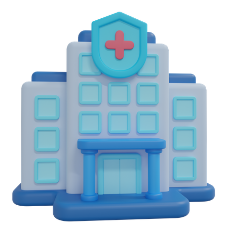 Assurance hospitalisation  3D Icon