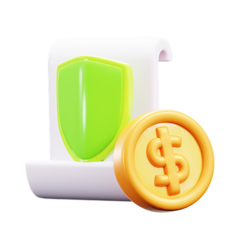 Placement d'assurance  3D Icon