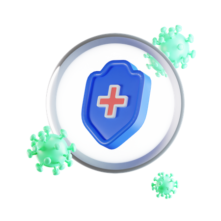 Assurance médicale  3D Icon