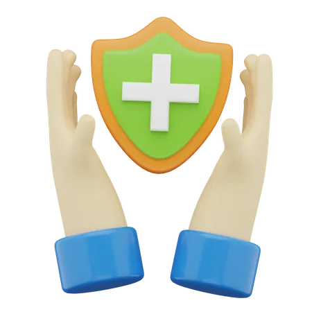 Assurance santé  3D Icon