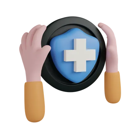 Assurance médicale  3D Icon