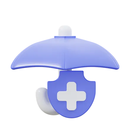 Assurance médicale  3D Icon