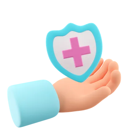 Assurance médicale  3D Icon