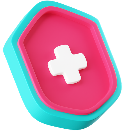 Assurance santé  3D Icon