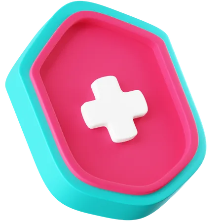 Assurance santé  3D Icon