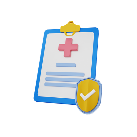 Assurance médicale  3D Icon