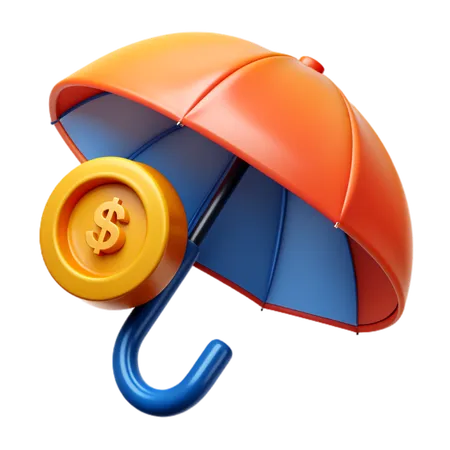 Parapluie d'assurance  3D Icon