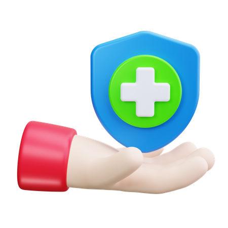 Assurance santé  3D Icon