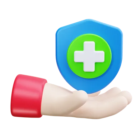 Assurance santé  3D Icon