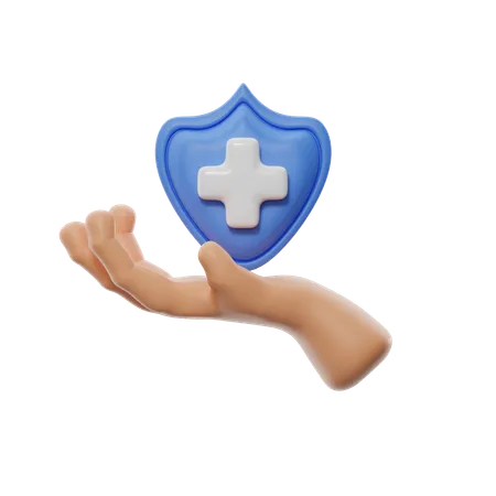 Assurance santé  3D Icon