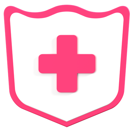 Assurance santé  3D Icon