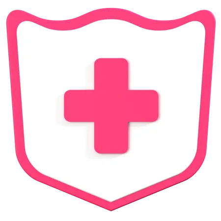 Assurance santé  3D Icon