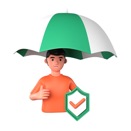 Assurance-vie  3D Icon