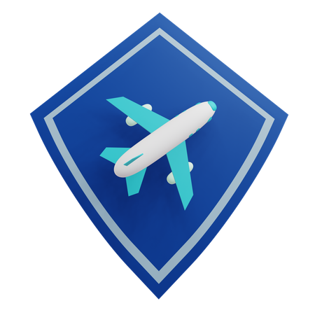 Assurance voyage  3D Icon