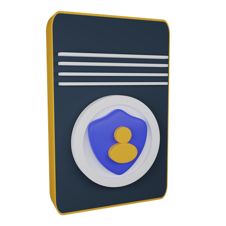 Assurance voyage  3D Icon