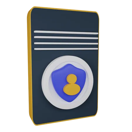 Assurance voyage  3D Icon