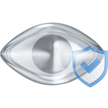 Assurance oculaire  3D Icon