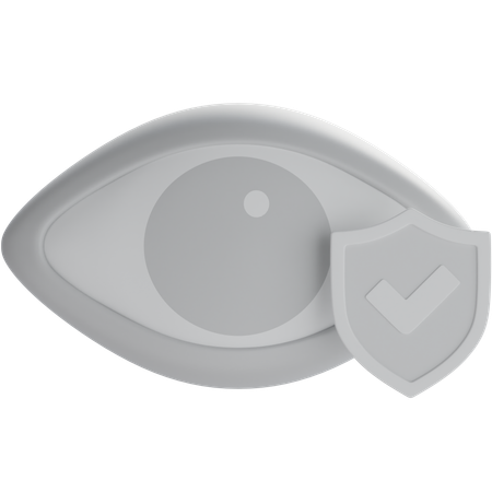 Assurance oculaire  3D Icon