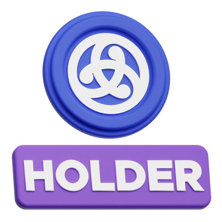 Astar Network Holder  3D Icon