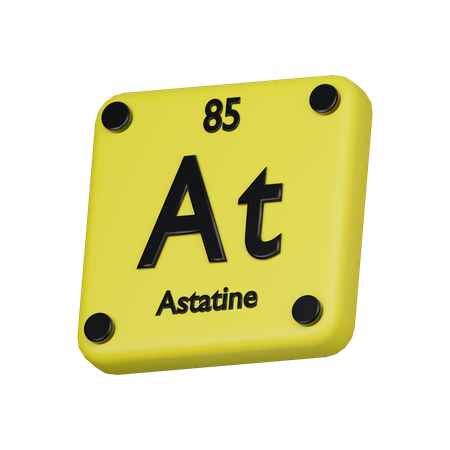 Astatine  3D Icon