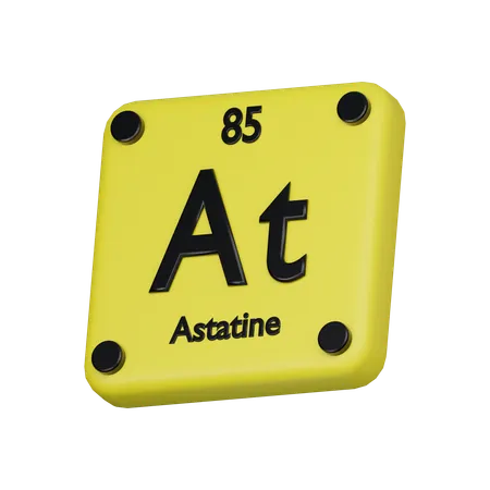 Astatine  3D Icon