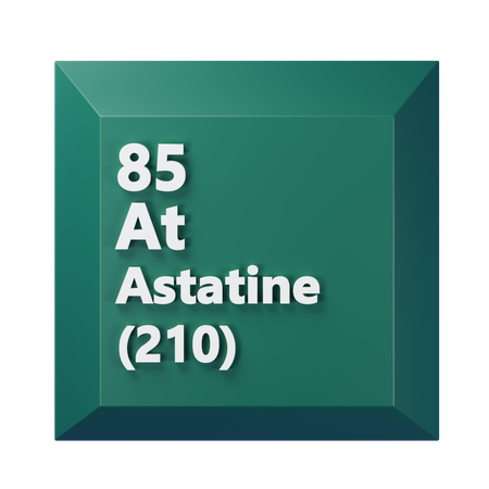 Astatine  3D Icon