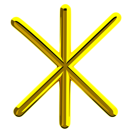 Asterisk  3D Icon