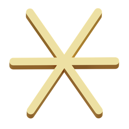 Asterisk  3D Icon