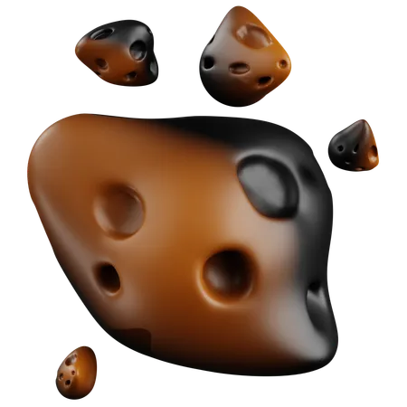 Asteroid  3D Icon