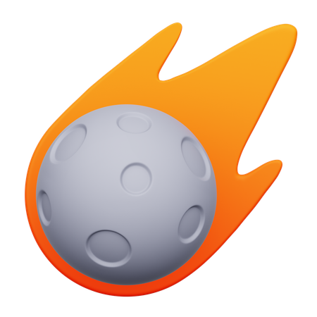 Asteroid  3D Icon