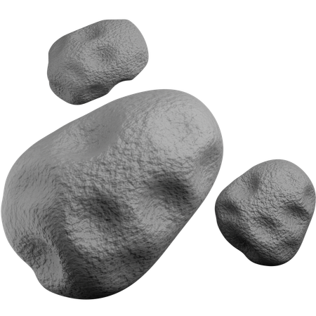 Asteroid  3D Icon