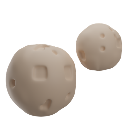 Asteroid  3D Icon