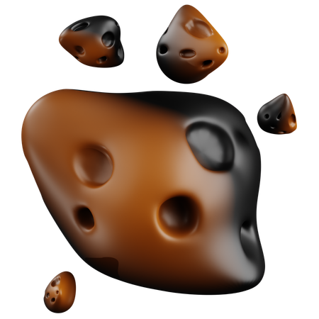 Asteroid  3D Icon