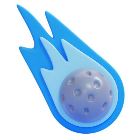 Asteroide  3D Icon