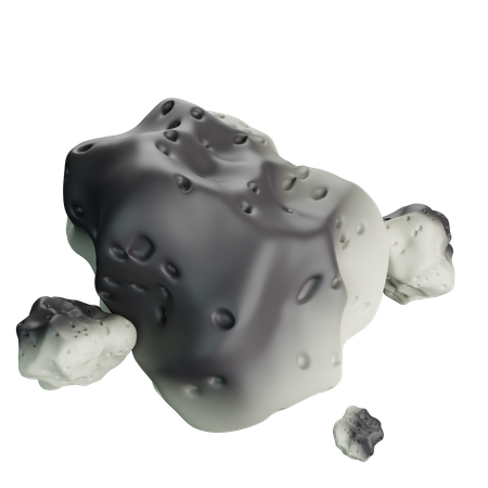Asteroide  3D Illustration