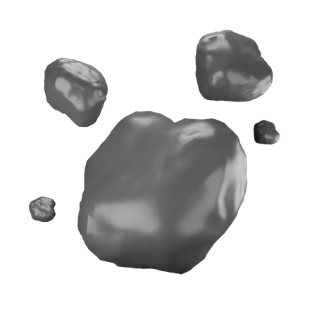 Asteroide  3D Illustration