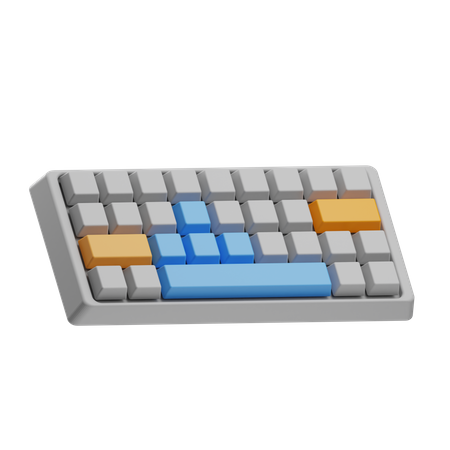 Ästhetische tastatur  3D Icon