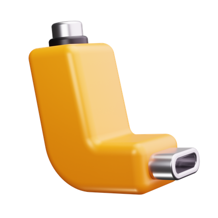 Asthma Inhaler  3D Icon