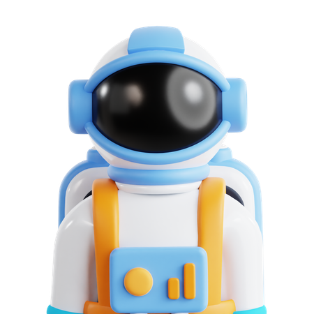 Astronaut  3D Icon