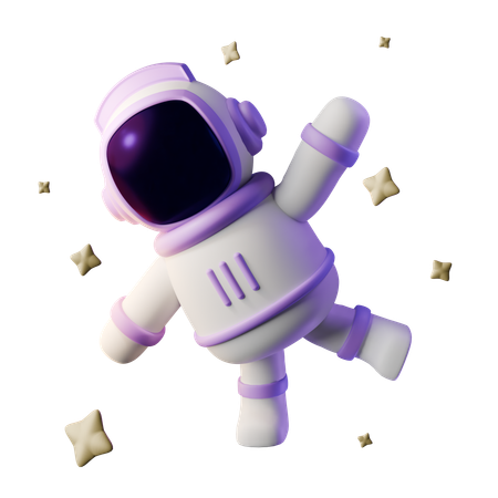 Astronaut  3D Icon