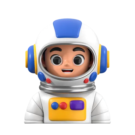 Astronaut  3D Icon