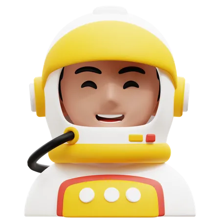 Astronaut  3D Icon