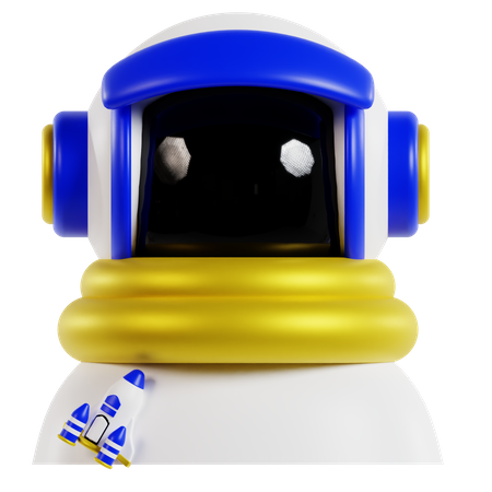 Astronaut  3D Icon