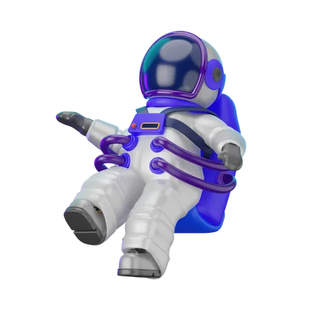 Astronaut  3D Icon