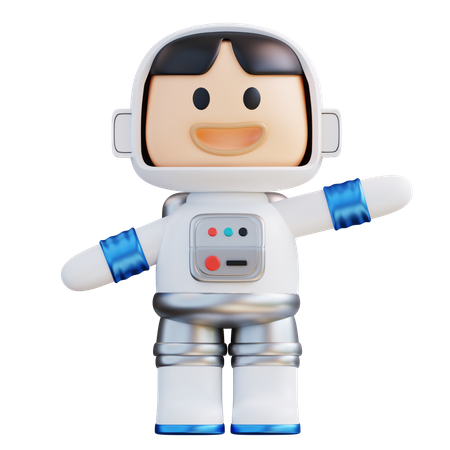 Astronaut  3D Icon