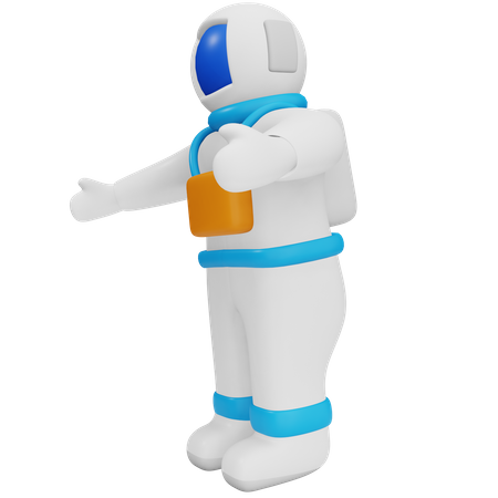 Astronaut  3D Icon