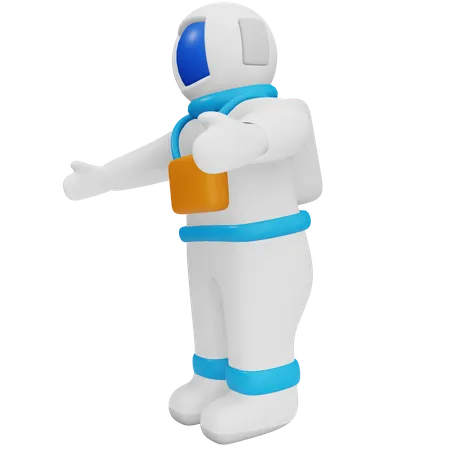 Astronaut  3D Icon